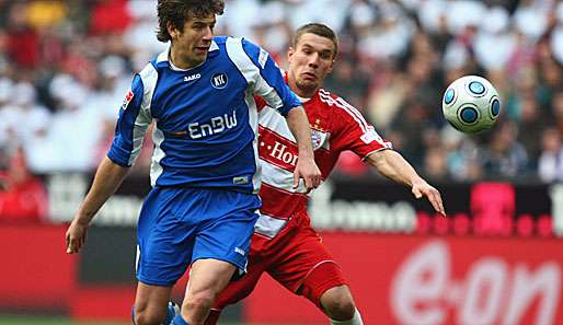 Dino Dpric (l.) wechselte im Januar von Dinamo Zagreb zum Karlsruher SC