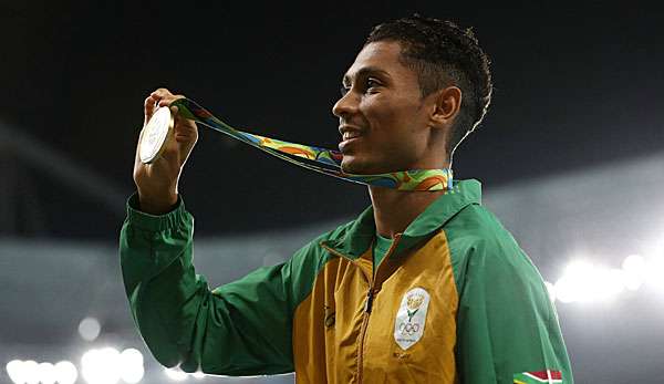 Bei den Olympischen Spielen 2016 gewann Wayde van Niekerk Gold über 400 Meter