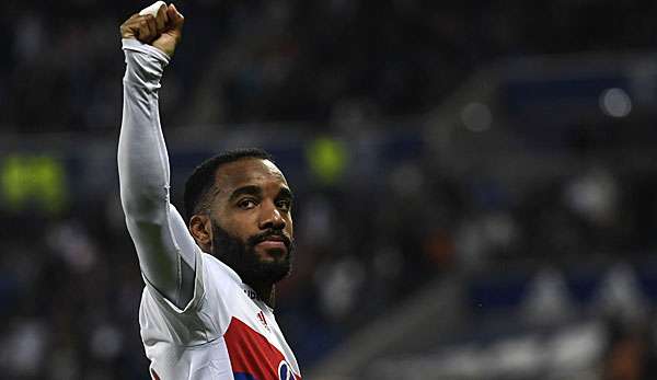 Nach 129 Toren für Olympique Lyon steht Alexandre Lacazette vor einem Wechsel zum FC Arsenal