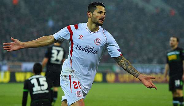 Vitolo gewann seit 2013 mit Sevilla drei Mal die Europa League