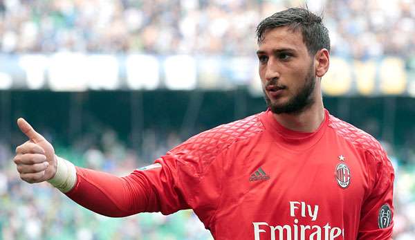 Gianluigi Donnarumma hat seinen Vertrag bei Milan bis 2021 verlängert