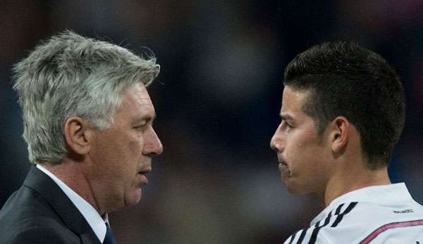 Carlo Ancelotti zog James wohl Angel Di Maria vor 