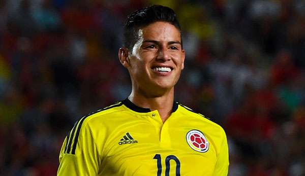 James Rodriguez freut sich auf seine neue Aufgabe 