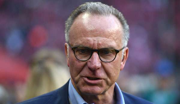 Karl-Heinz Rummenigge sieht kein Bedarf für einen Transfer im Sturm 