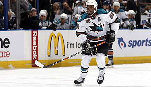 Mike Grier wechselt für ein Jahr von den San Jose Sharks zu den Buffalo Sabres