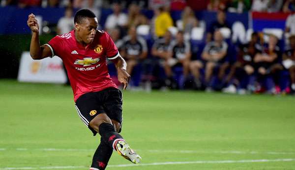 Anthony Martial wird von seinem Teamkollegen Jesse Lingard gelobt 