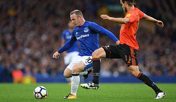 Wayne Rooney feierte sein Comeback im Trikot der Toffees