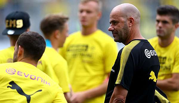 Peter Bosz hat beim BVB noch Arbeit vor sich, um seine Philosophie einzuimpfen