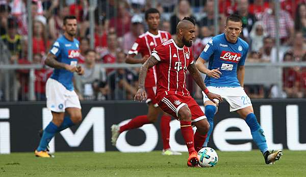 Der FC Bayern München unterlag dem SSC Napoli