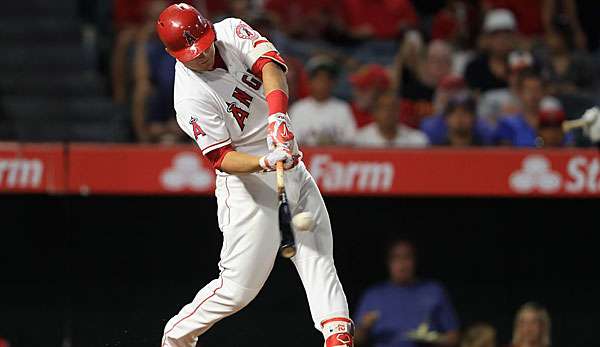 Mike Trout hat am 26. Geburtstag seinen 1000. Hit geschafft