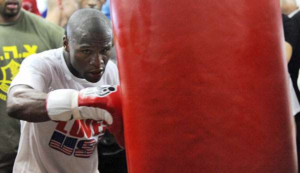 Floyd Mayweather als akribischen Arbeiter im Gym zu bezeichnen, wäre maßlos untertrieben