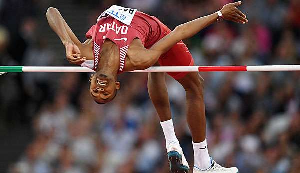 Mutaz Essa Barshim gewinnt Gold im Hochsprung