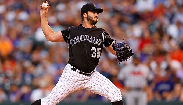 Chad Bettis stand erstmals seit 2016 wieder auf dem Mound für die Rockies