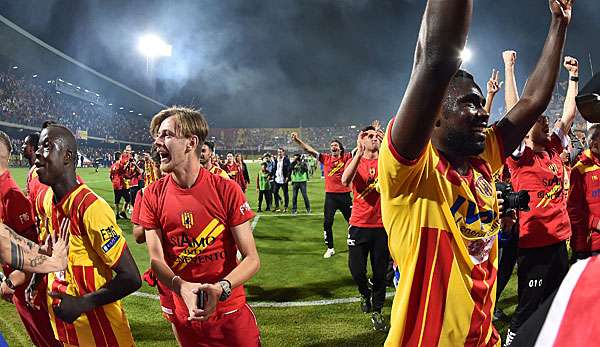 Benevento Calcio ist in die Serie A aufgestiegen