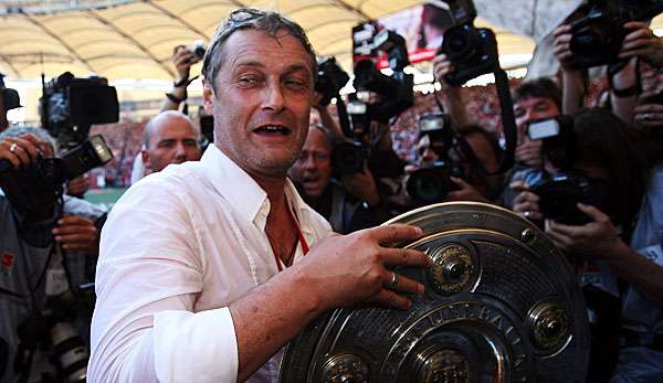 Armin Veh holte mit dem VfB Stuttgart 2007 die Meisterschale
