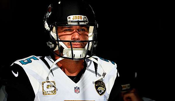 Die Zeit von Blake Bortles bei den Jacksonville Jaguars geht ihrem Ende entgegen