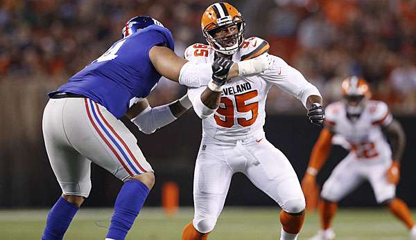 Die Defense der Cleveland Browns konnte den Giants allerhand Probleme bereiten