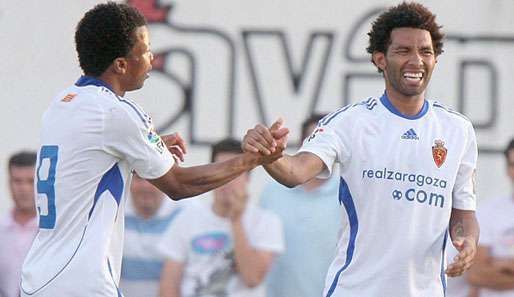 Die beiden Star-Neuzugänge von Poschner: Pennant (r.) und Torjäger Uche