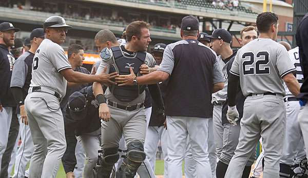 In der MLB kam es zu einer wilden Schlägerei