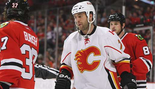 Todd Bertuzzi spielte von 2008 bis 2009 bei den Calgary Flames