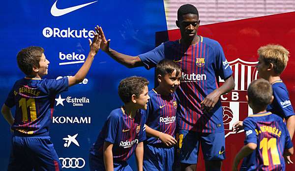 Dembele war den Katalanen 150 Millionen Euro wert