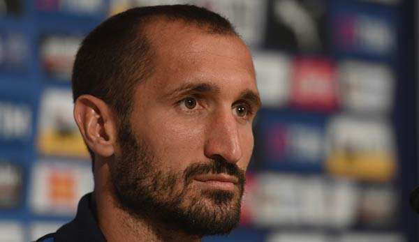 Giorgio Chiellini fällt beim Topspiel gegen Spanien aus