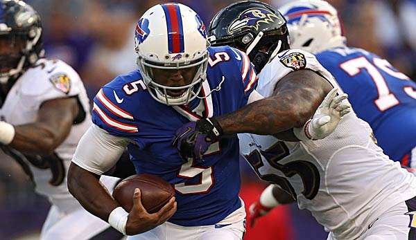 Tyrod Taylor könnte seinen Stammplatz bei den Buffalo Bills verlieren
