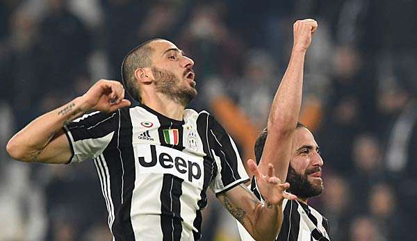 In der vergangenen Saison spielten Leonardo Bonucci und Gonzalo Higuain noch gemeinsam in Turin