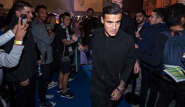 Philippe Coutinho steht zunächst nicht im Liverpool-Kader