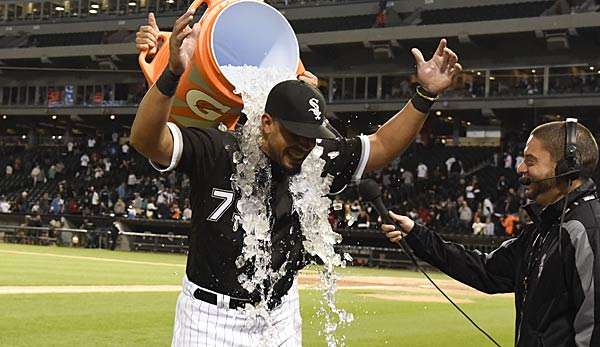 Jose Abreu schlug gegen die Giants für ein Cycle