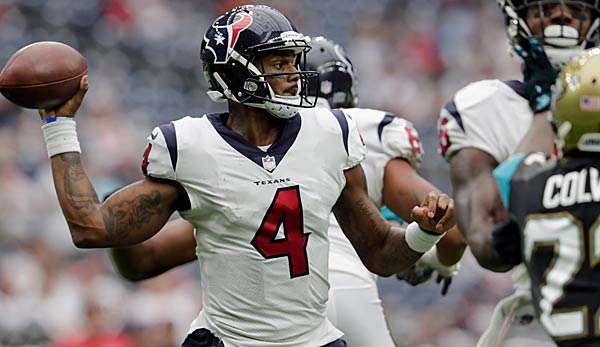 Deshaun Watson übernahm in der zweiten Hälfte für Tom Savage