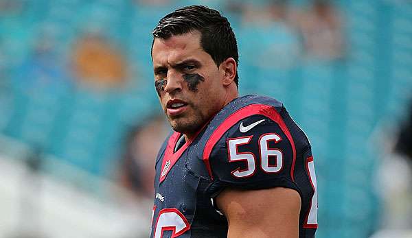 Brian Cushing wurde von den Houston Texans 2009 in der ersten Runde des Drafts ausgewählt