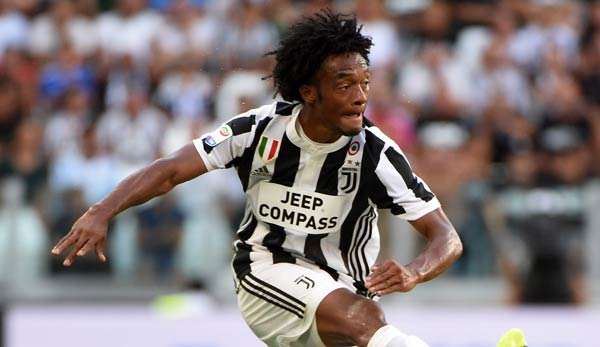 Juan Cuadrado ist glücklich bei Juventus Turin