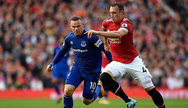 Wayne Rooney traf mit dem FC Everton auf Manchester United