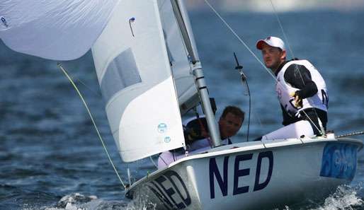 Sven und Kalle Coster liegen nach dem zweiten Tag der 470er-WM in Führung