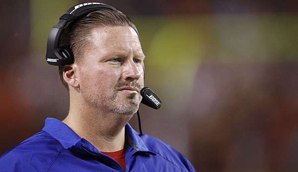 Ben McAdoo und die New York Giants stehen nach einem ernüchternden Saisonstart bei 0-2