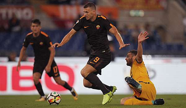 Edin Dzeko spielt bei der Roma