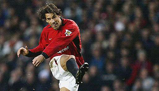 Seit seiner Zeit bei Manchester United genießt Ruud van Nistelrooy in England Legendenstatus