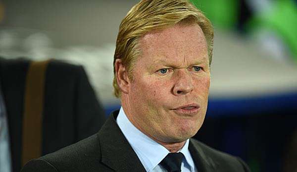 Ronald Koeman steht beim FC Everton unter Druck