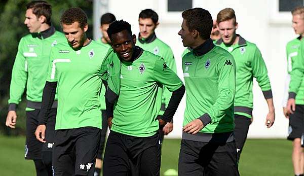 Ibrahima Traore im Training