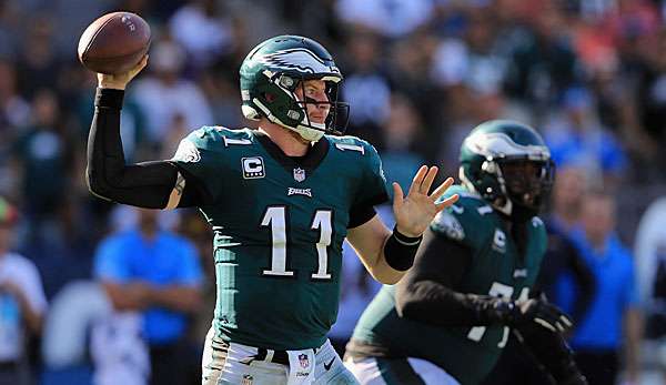 Carson Wentz übernahm in der vergangenen Saison als Rookie den Job als Starting-Quaterback der Philadelphia Eagles