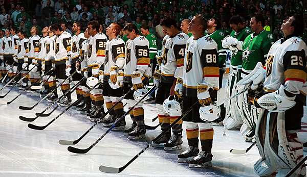 Die Vegas Golden Knights haben ein erfolgreiches NHL-Debüt gefeiert