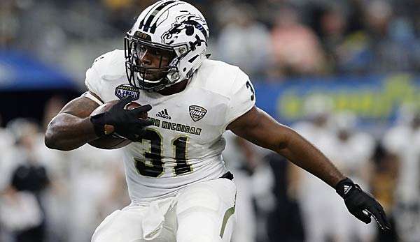 Jarvion Franklin erzielte insgesamt drei Touchdowns für Western Michigan