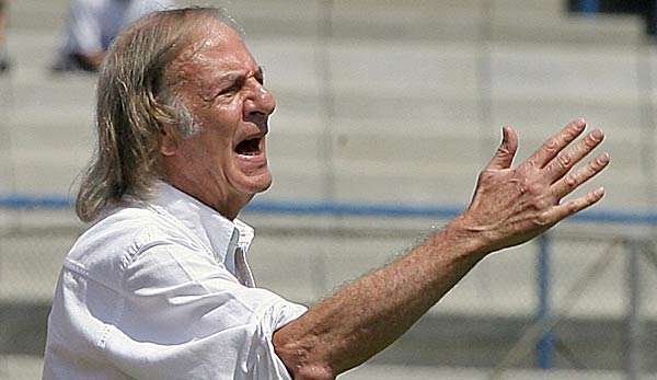 Cesar Luis Menotti war Nationaltrainer Argentiniens 