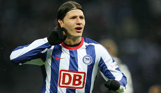 Marko Pantelic wechselte 2005 von Roter Stern Belgrad zu Hertha BSC Berlin