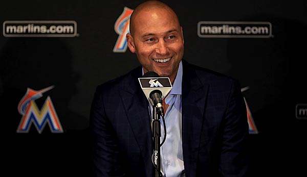 Derek Jeter baut derzeit das Front Office der Miami Marlins um