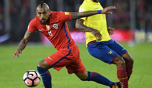 Arturo Vidal ist chilenischer Nationalspieler