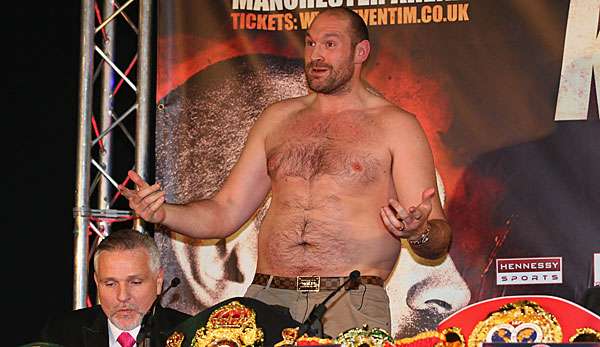 Tyson Fury ist Boxer
