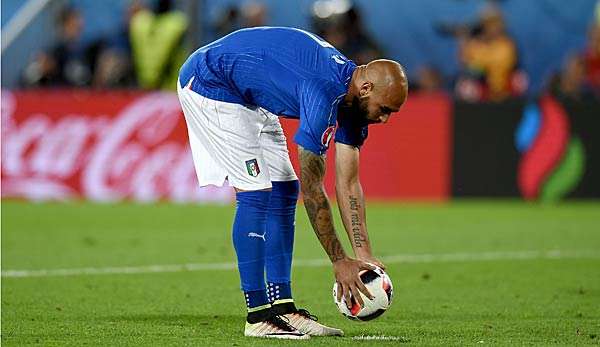 Simone Zaza scheiterte im Viertelfinale der EM 2016 vom Elfmeterpunkt