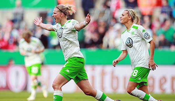 Alexandra Popp spielt für den deutschen Frauenfußball-Meister VfL Wolfsburg